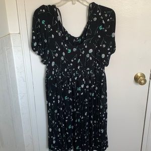 Women’s Torrid Mini Jersey Smocked Puff Sleeve Dress